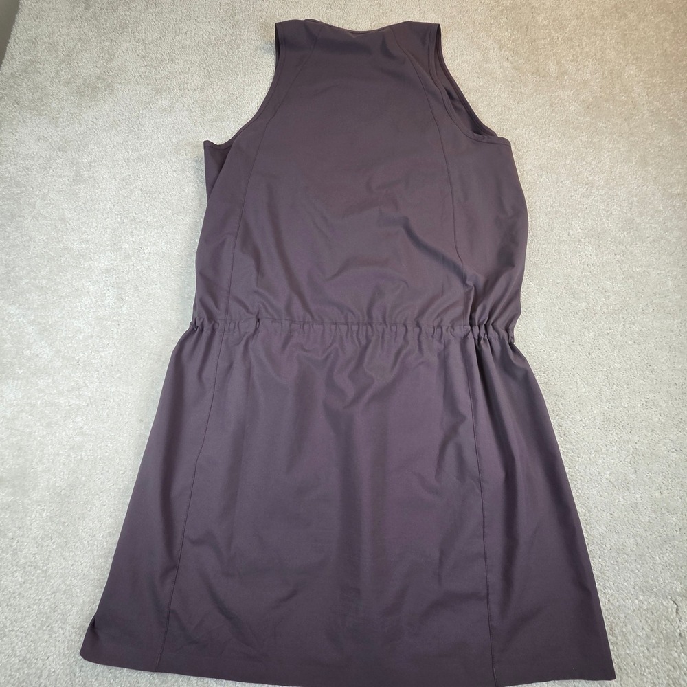 Arc'teryx Contenta Dress Womens L Dark Plum Gray Sleeveless Travel Hiking